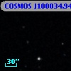 COSMOS J100034.94+024651.9