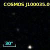 COSMOS J100035.09+024644.0