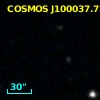 COSMOS J100037.72+024644.0