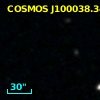 COSMOS J100038.34+024635.4