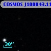 COSMOS J100043.11+024634.8