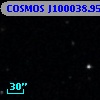 COSMOS J100038.95+024622.2