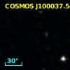 COSMOS J100037.54+024631.4