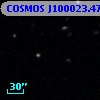 COSMOS J100023.47+024619.6