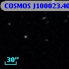 COSMOS J100023.40+024617.5