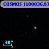 COSMOS J100036.87+024604.0