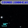 COSMOS J100042.65+024605.0