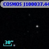 COSMOS J100037.44+024559.3