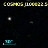 COSMOS J100022.54+024556.3