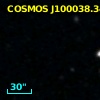 COSMOS J100038.34+024555.4