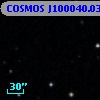 COSMOS J100040.03+024544.0