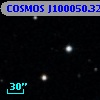 COSMOS J100050.32+024541.6