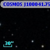 COSMOS J100041.75+024540.4