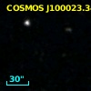 COSMOS J100023.34+024539.6