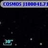 COSMOS J100041.71+024539.3