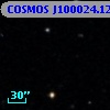 COSMOS J100024.12+024530.1