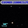COSMOS J100023.79+024521.7