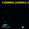 COSMOS J100042.22+024533.3