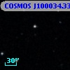 COSMOS J100034.33+024530.0