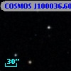 COSMOS J100036.60+024531.6