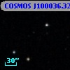 COSMOS J100036.32+024525.7