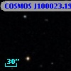 COSMOS J100023.19+024523.2