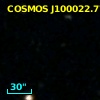 COSMOS J100022.77+024520.8