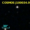 COSMOS J100034.92+024519.0