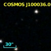 COSMOS J100036.01+024518.0