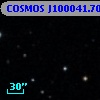 COSMOS J100041.70+024516.5