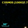 COSMOS J100027.73+024522.2