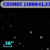 COSMOS J100041.37+024507.6