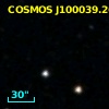 COSMOS J100039.26+024501.8