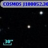 COSMOS J100052.30+024502.1