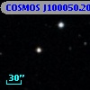 COSMOS J100050.20+024502.4