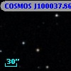 COSMOS J100037.86+024501.8