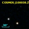 COSMOS J100038.28+024459.5