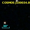 COSMOS J100034.80+024454.5