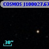 COSMOS J100027.67+024450.4