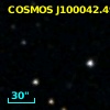 COSMOS J100042.49+024449.8