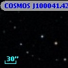 COSMOS J100041.42+024449.4