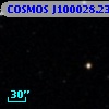 COSMOS J100028.23+024444.4