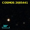 COSMOS J100022.72+024443.3