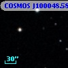 COSMOS J100048.58+024439.7