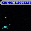 COSMOS J100033.66+024435.5
