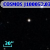 COSMOS J100052.03+024435.6