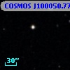 COSMOS J100050.77+024430.5
