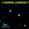 COSMOS J100038.76+024425.9