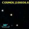 COSMOS J100036.62+024424.5