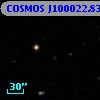 COSMOS J100022.83+024420.3